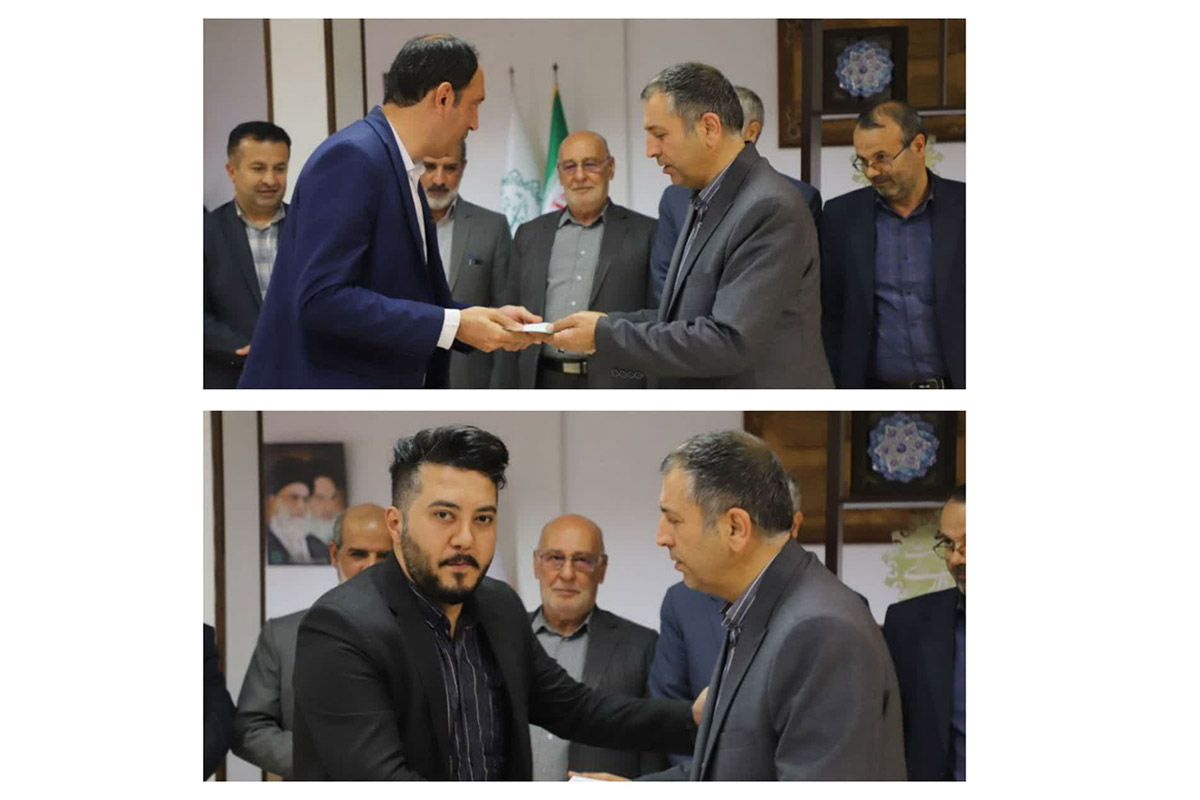 معارفه مدیر جدید حوزه درآمد و اصناف شهرداری قیامدشت